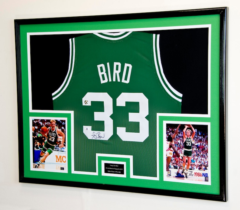 XL Double Matted Custom Framed Jersey Display Case Frame W/98 Etsy