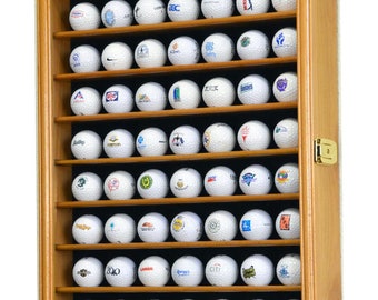 稀少！アンティーク木製ゴルフボールディスプレイケース ガラス扉付き Amazon.co.jp: Zmiky 49 ゴルフボールディスプレイケース