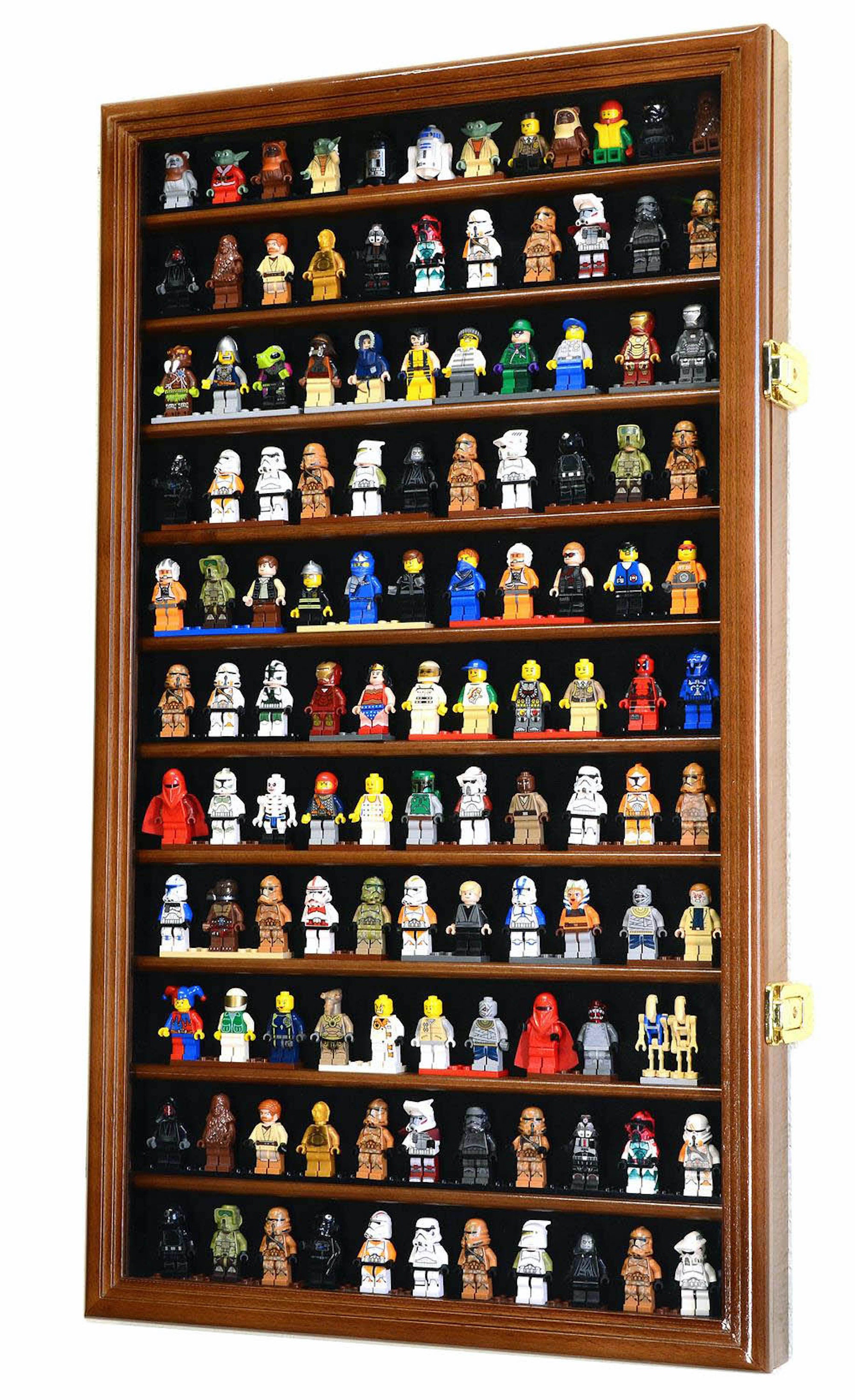 Vitrine de figurines LEGO® 48/60/100. Vitrine. Mural. Vitrine pour LEGO®.  Vitrine. -  France