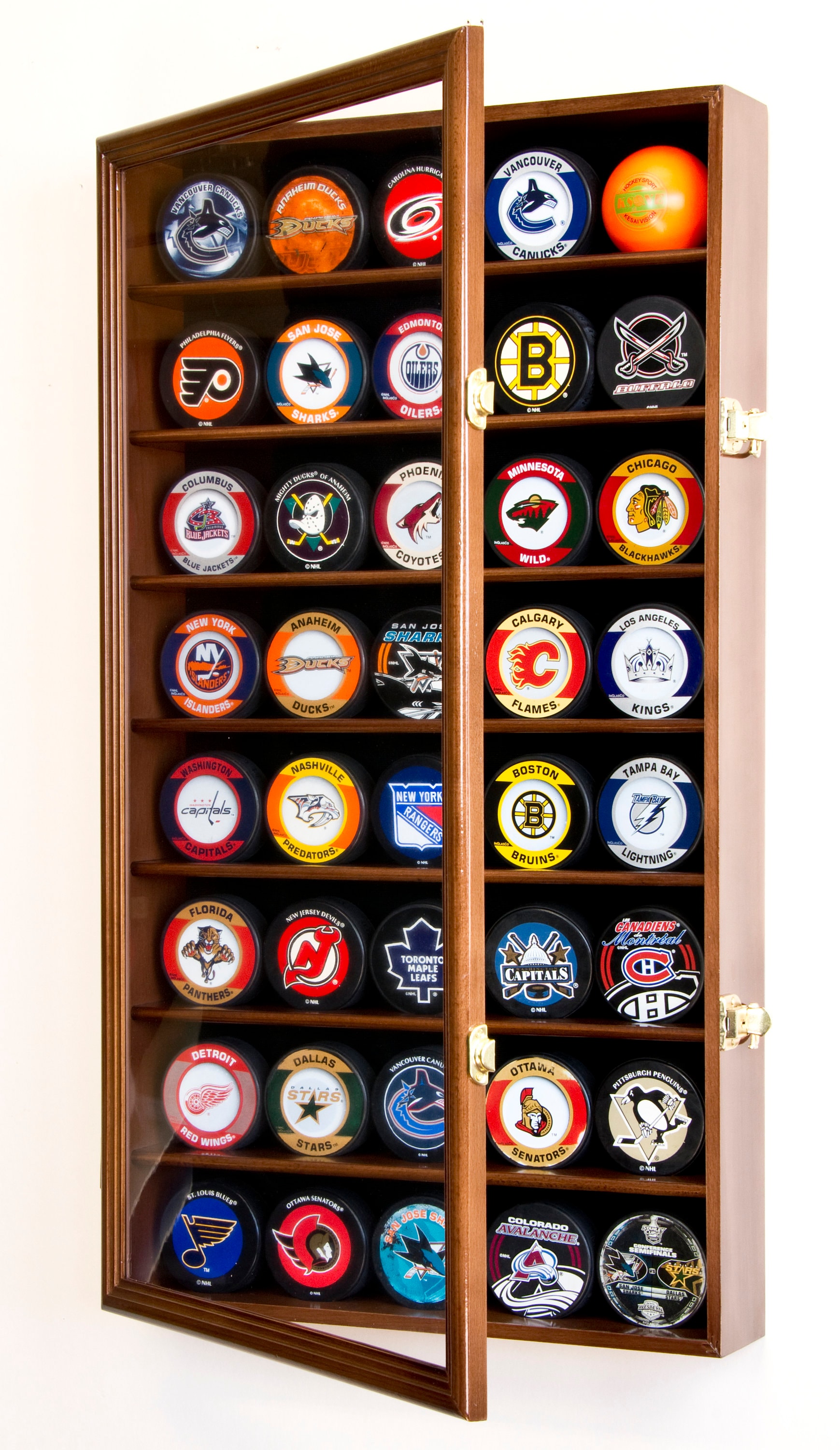 40 Hockey Puck Display Case Holder Rack Stand 98 UV Etsy
