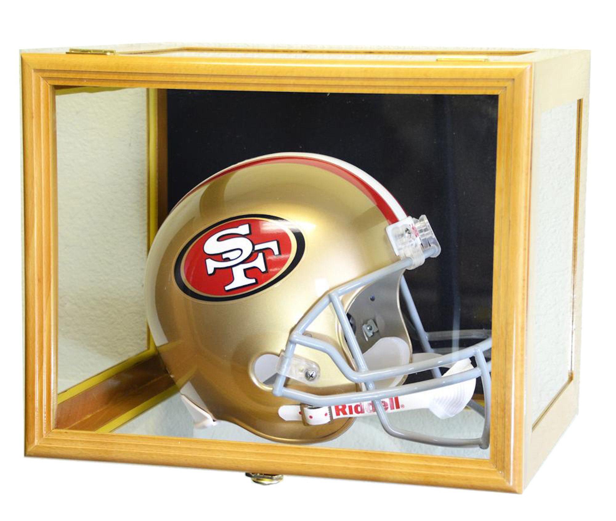 Football Helmet Display Case Holder Shelf wall Etsy