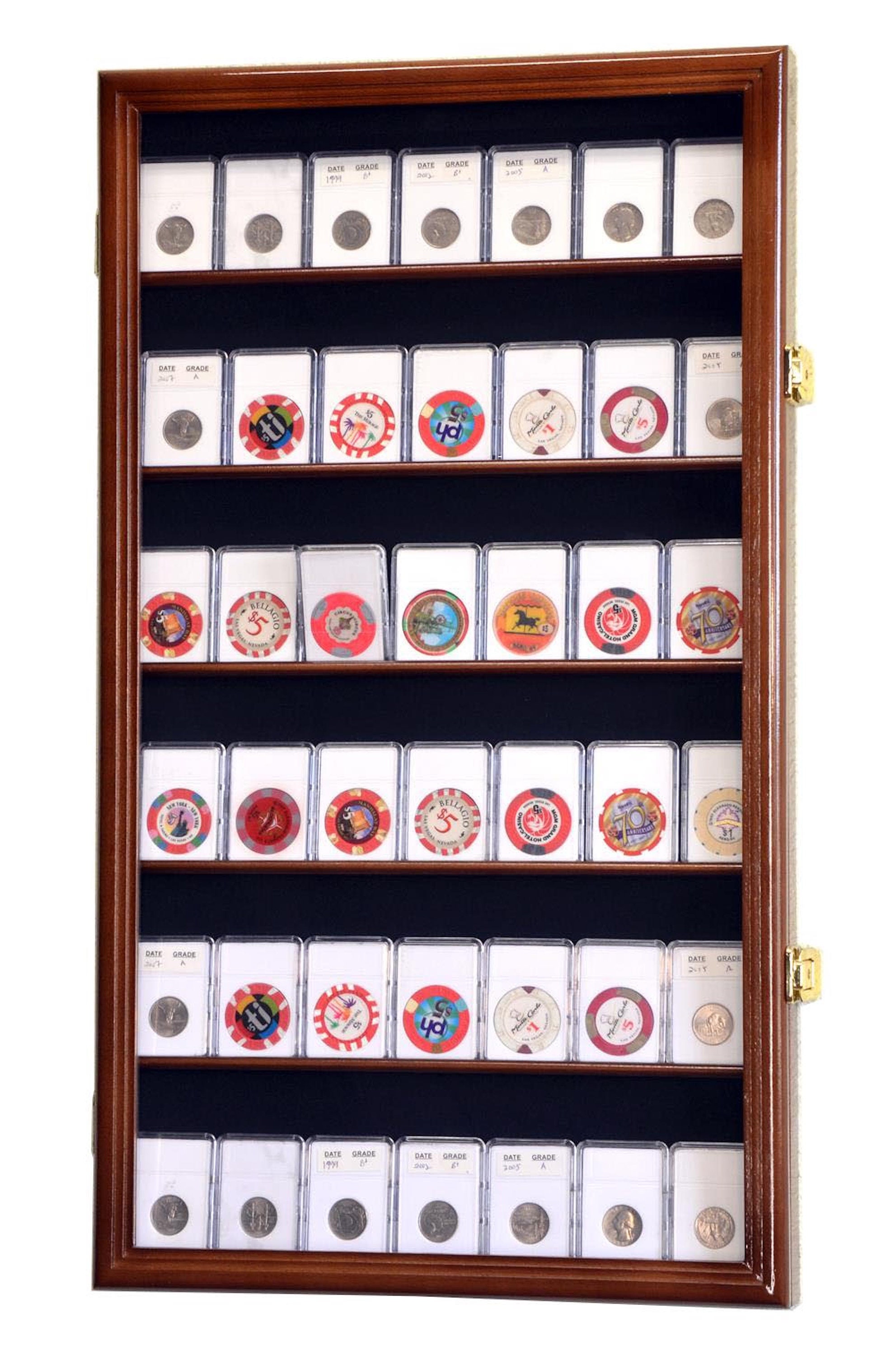 42 コレクター NGC PCGS ICG コインスラブ ディスプレイケース 