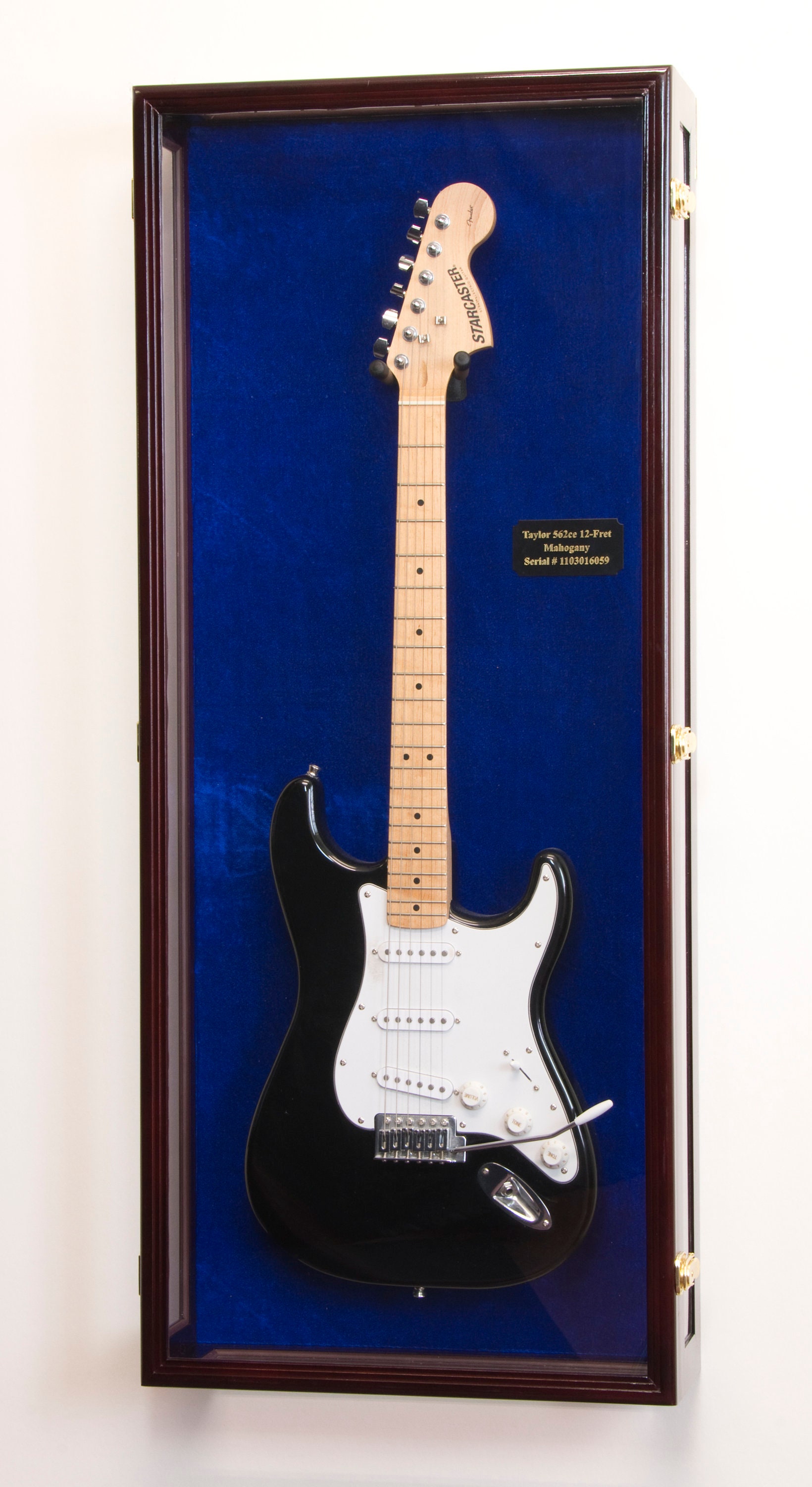 Clear Viewing Guitar Display Case Wall Rack for Fender Etsy