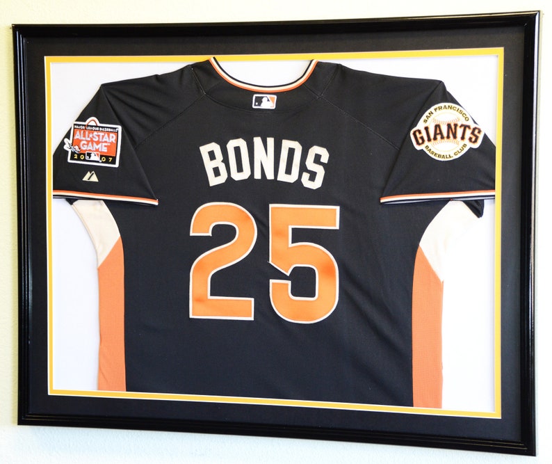 XL Double Matted Custom Framed Jersey Display Case Frame w/98 Etsy