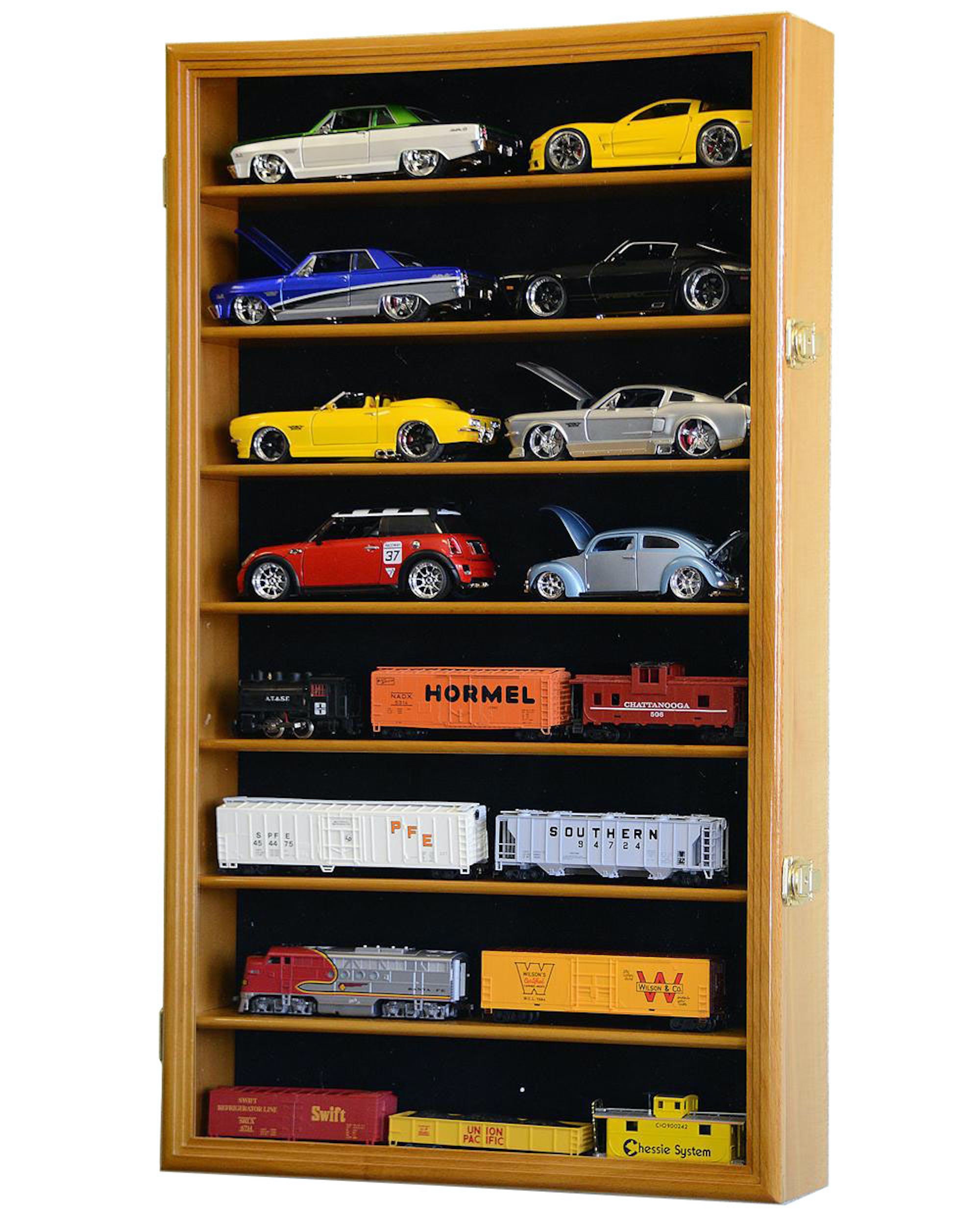 Large 1/24 Scale Diecast Model up to 16 Car Display Case Etsy