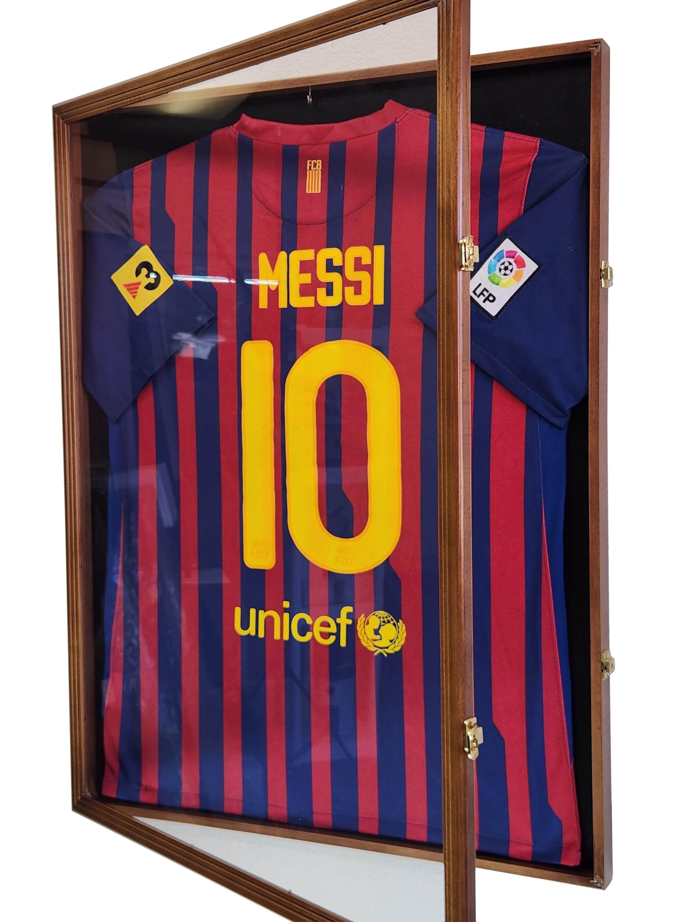 Large Jersey or Uniform Display Case Cabinet Shadowbox - 98% UV