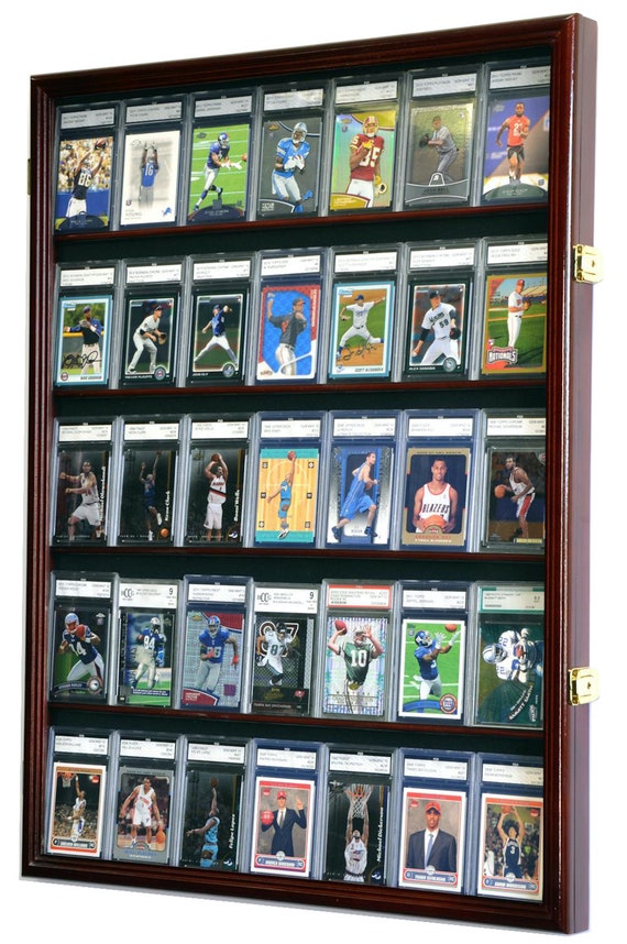 thumbnail image 2 of 18 Slot Card Shadow Box Display Frame With UV Protection - For Graded Sports & Trading Cards 2 of 11