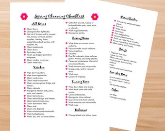 Ultimate Spring Cleaning Checklist