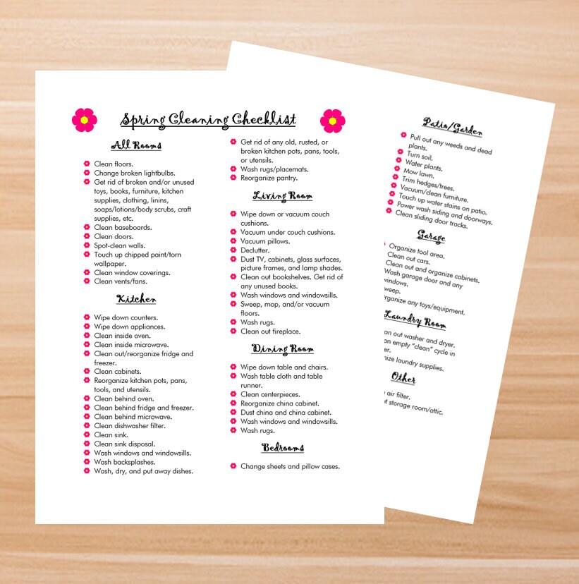 Ultimate Spring Cleaning Checklist 50