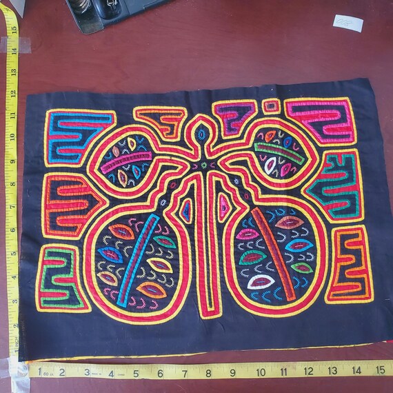 001 1199 Mola Panama Folk Art Textile Wall Hanging - Etsy