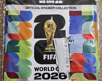 2026 album Fifa world cup packets stickers cromos
