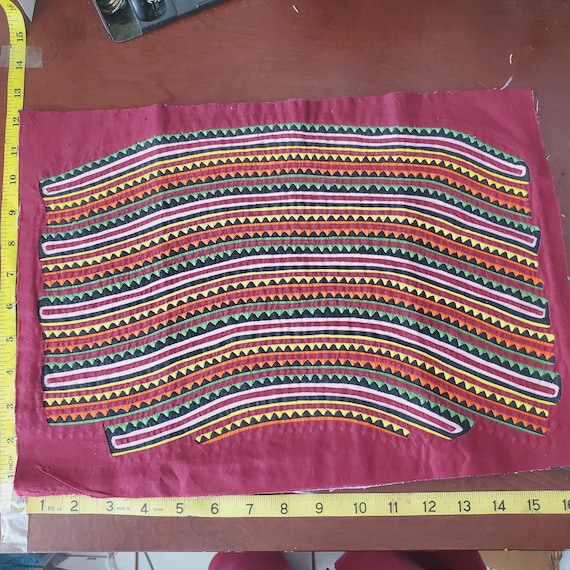 001 1199 Mola Panama Folk Art Textile Wall Hanging - Etsy