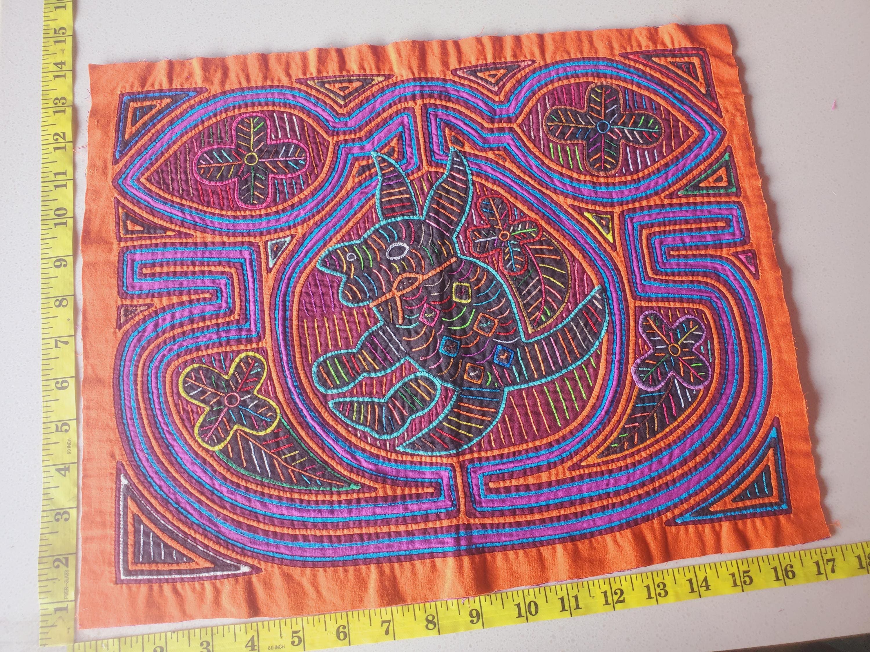 2200 8485 Vintage Mola Unframed Original Unique Handmade - Etsy
