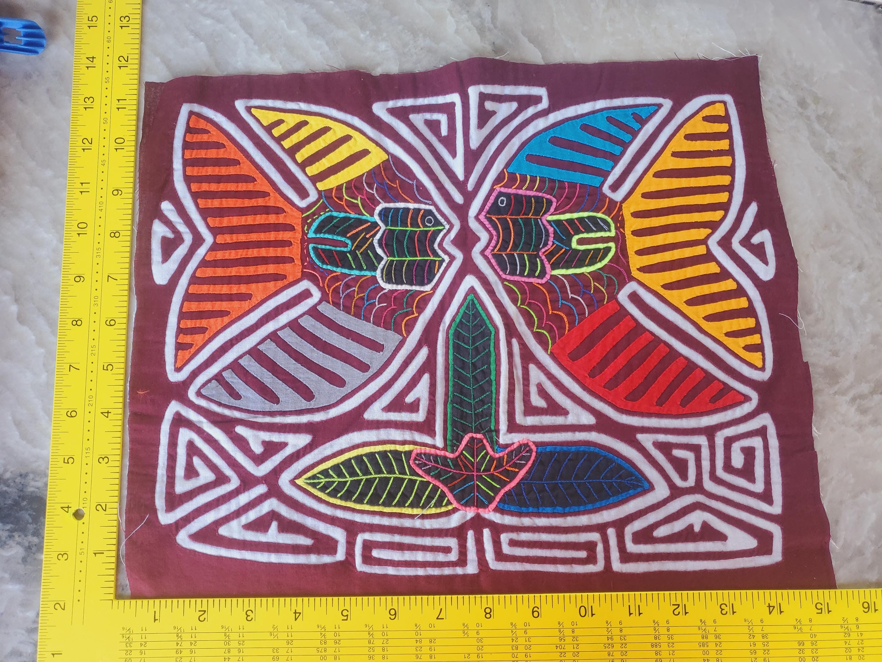 2100 4560 Wall Hanging Mola Texture Stich Hand Made - Etsy