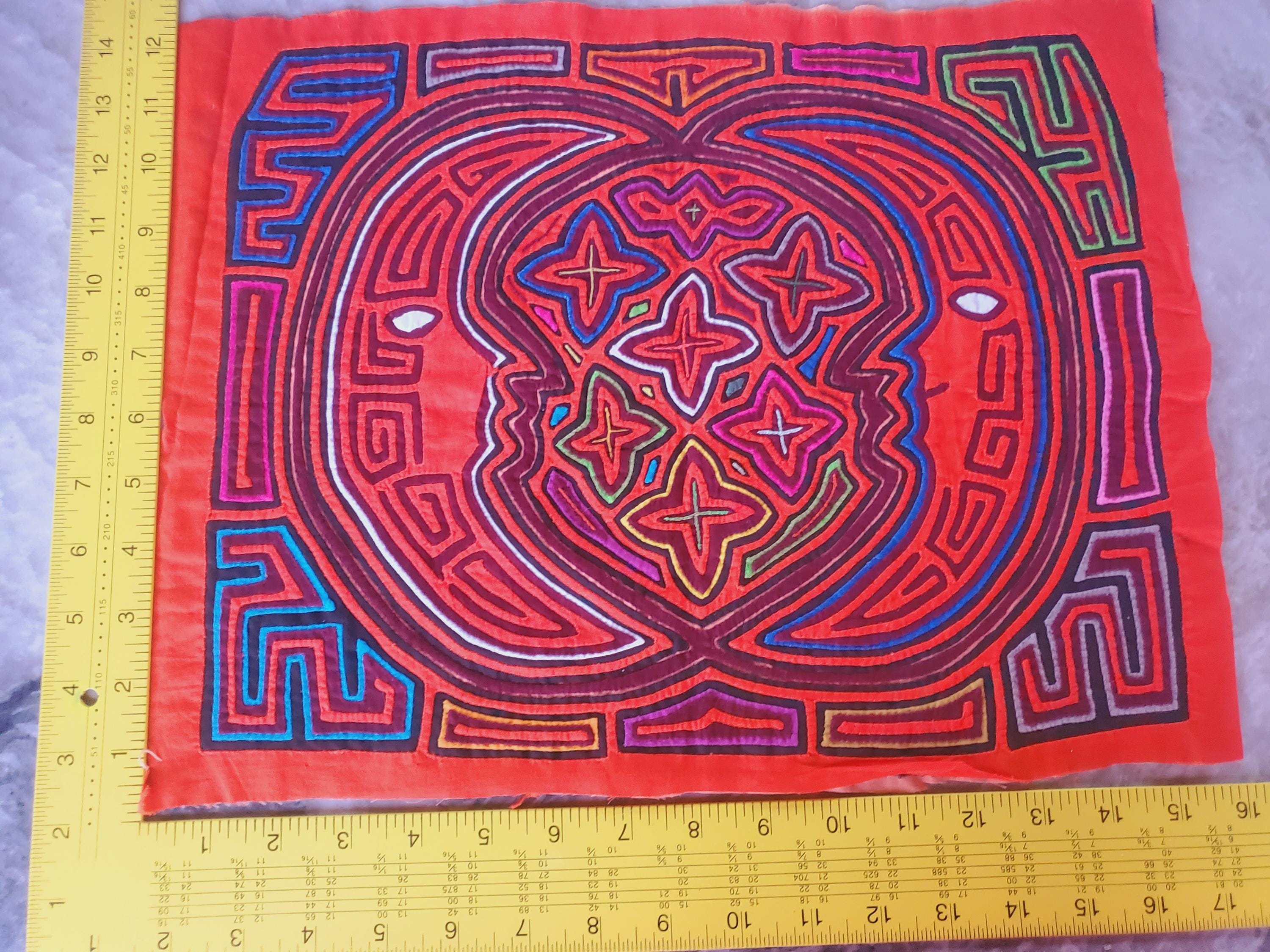 2100 6169wall Hanging Mola Texture Stich Hand Made - Etsy