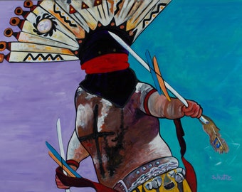 Apache Spirit Dancer. Original