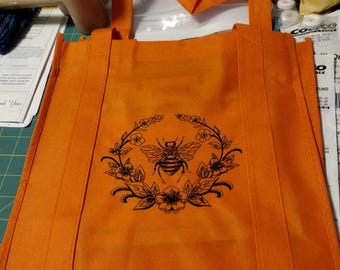 Bolsas reutilizables para la compra/comestibles bordadas
