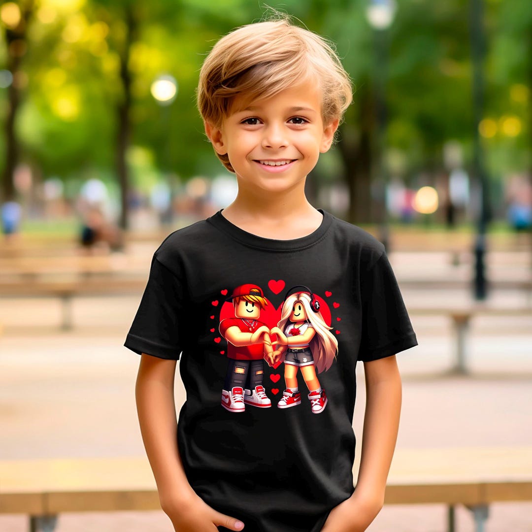 Roblox Valentine Couple T Shirt Trendy Roblox Heart Hands Valentine S Il Lgdy 