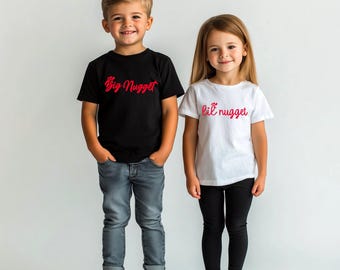 Lil Nugget Baby Onesie, Big Nugget Shirt, Matching Family Shirts