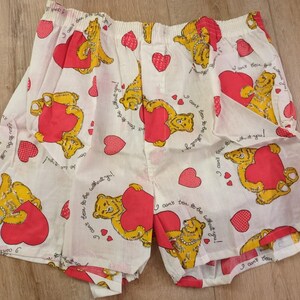 Vintage Jockey Boxers 38 Herzen / Bären Bild 2