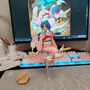 Handmade DIY photo customization Polymer Clay figurines Anime game miniature mini statue decoration