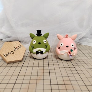 Topper per torta nuziale personalizzato a forma di cincillà: statuina degli sposi