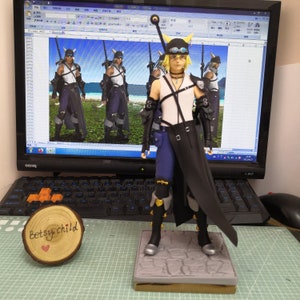 Anime /Games Custom air dry clay figure From Head To Toe Based On Your Photos 100% satisfaction