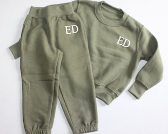 personalised velour tracksuit