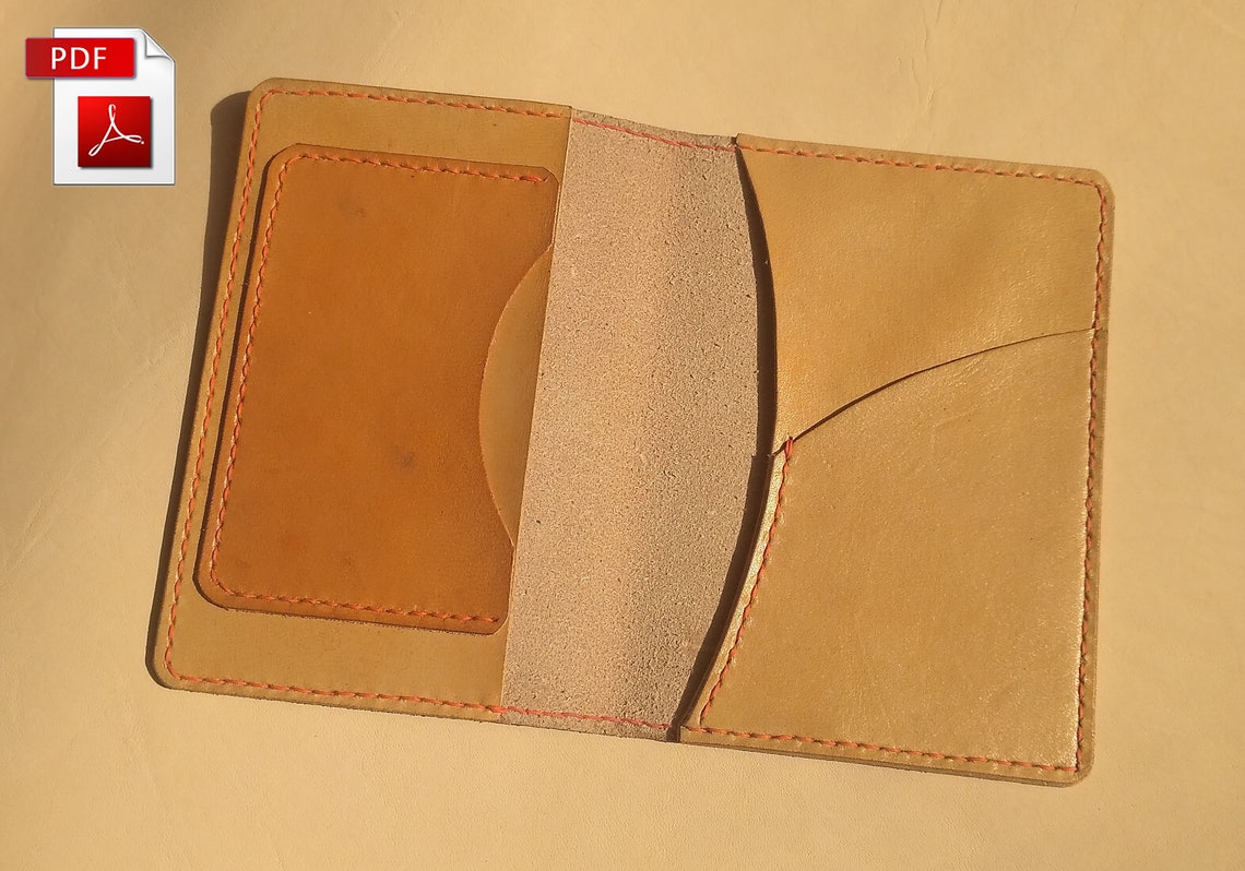 Leather Passport Cover Pattern Etsy