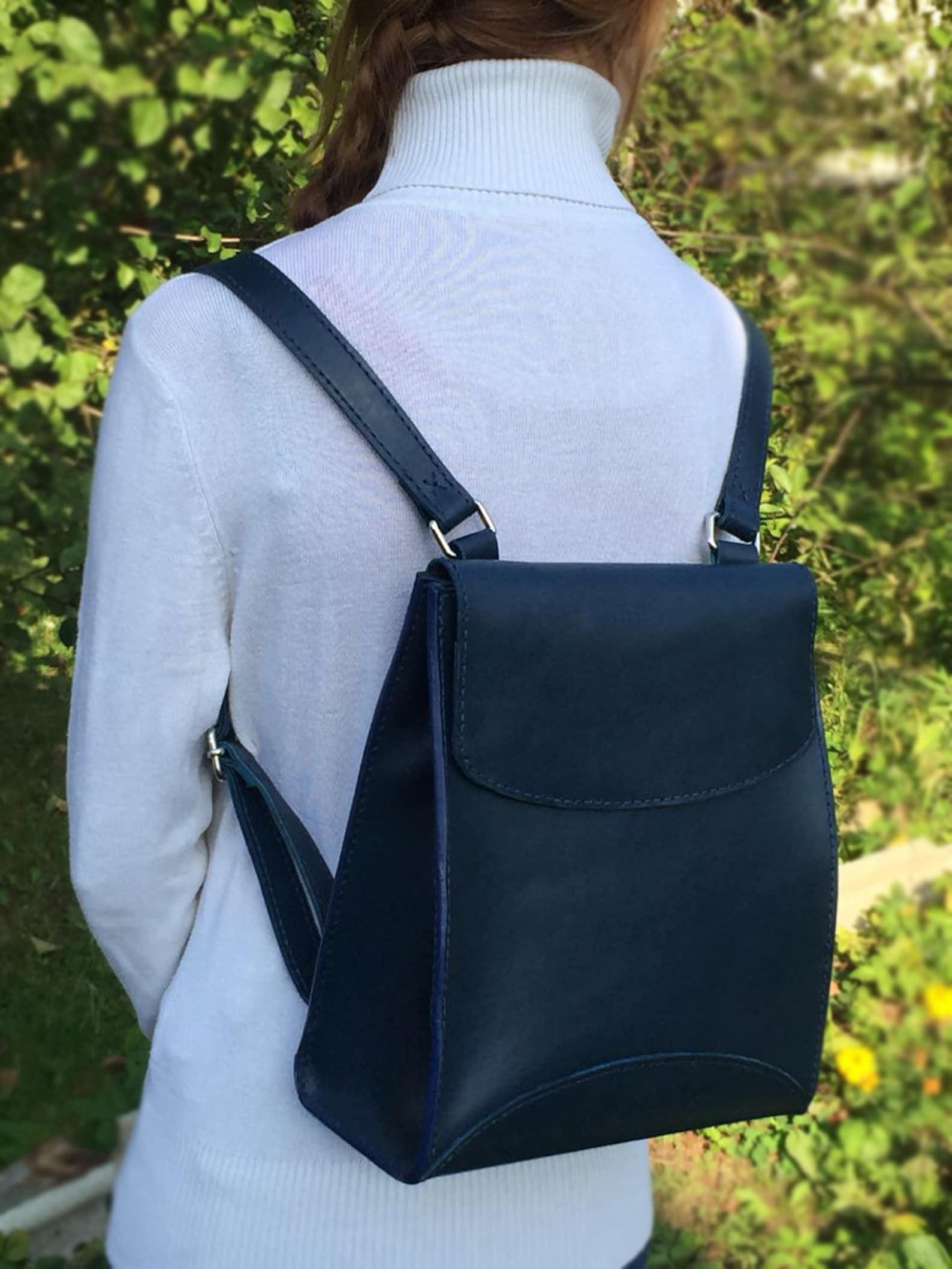 Leather Backpack Pattern Leather Pattern PDF Pattern Leather Etsy