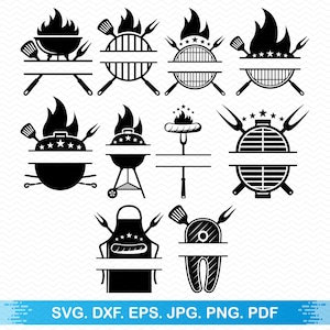 Parrilla SVG, barbacoa SVG, parrilla SVG, maestro de la parrilla SVG, cocina SVG, rey de la parrilla SVG, archivos SVG de delantal de parrilla para Cricut, Cricut Clipart Vector