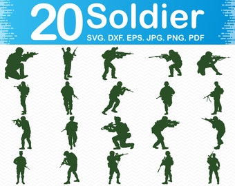 Soldier svg, Military svg files for cricut, Army svg, Veteran svg, Us army svg, Silhouette svg, Png files, Dxf files, Cut files for cricut