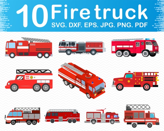 Free Free 92 Red Fire Truck Svg SVG PNG EPS DXF File