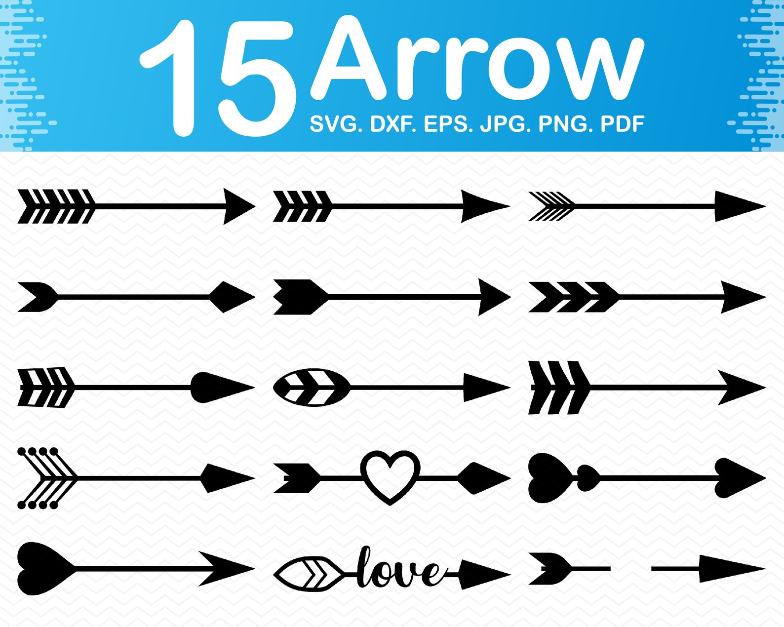 Flèche svg, Flèches svg, Flèche d’amour svg, Flèche et cœur svg, Arrow ...