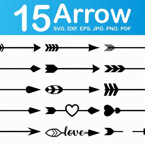 Arrow svg, Arrows svg, Love arrow svg, Arrow and heart svg, Arrow clipart, Arrow heart svg files for cricut, Love with arrow svg silhouette