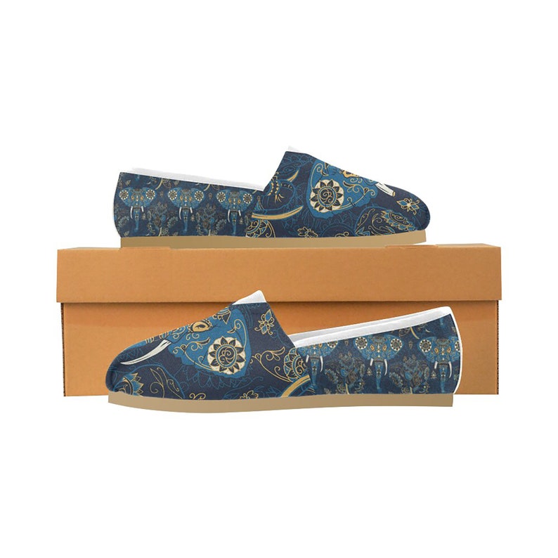 Elephants shoes Indian elephant flat shoes Elephant gifts womens shoes Elephant print women shoes Elephant shoes Women/'s shoes