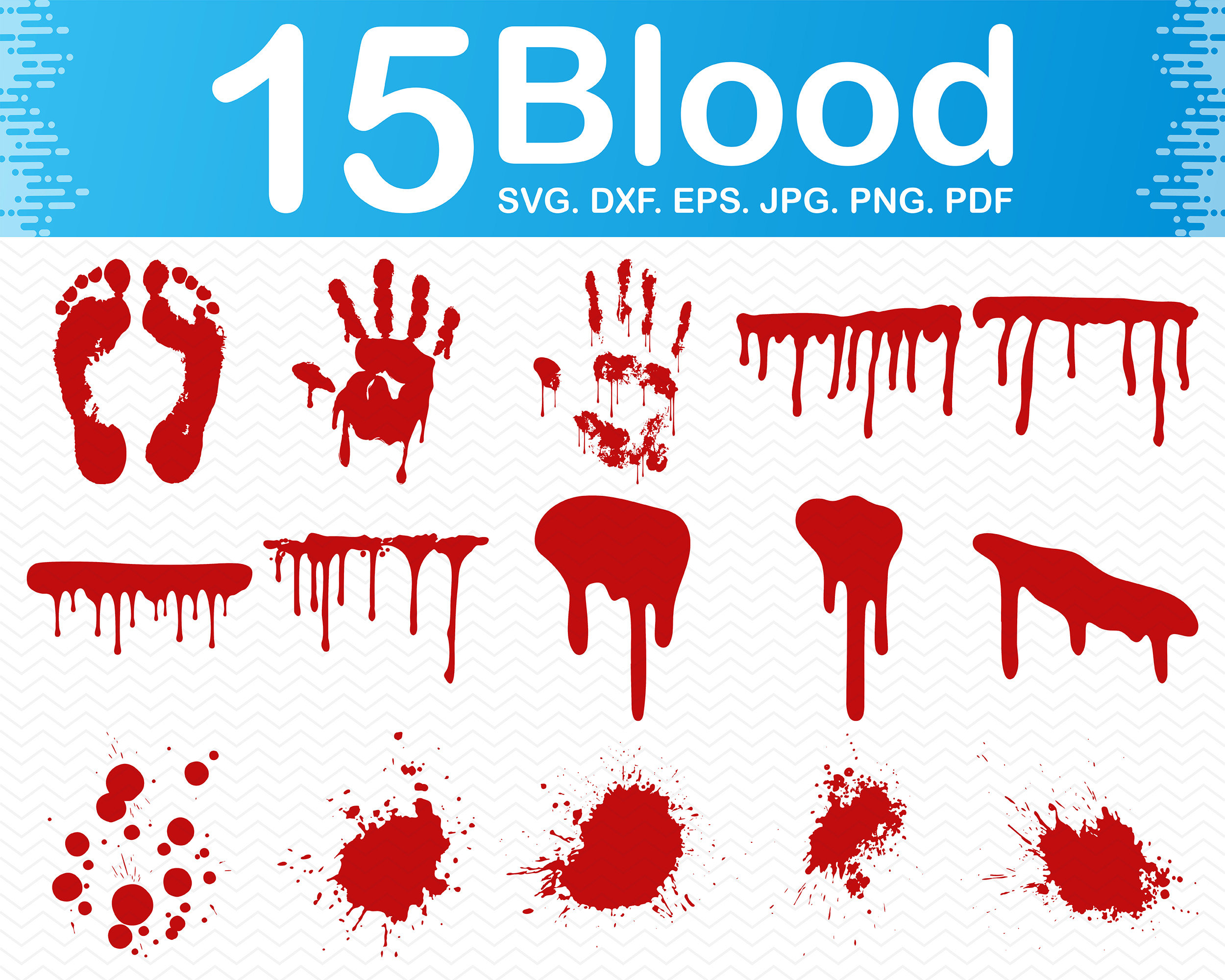 Blood Svg Blood Drip Svg Blood Splatter Svg Halloween Svg - Etsy