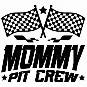 Mommy Pit Crew svg, Carro de corrida svg, Corrida de arrancada svg, Bandeira quadriculada svg, Corrida de arrancada png, Mãe svg Vida de mãe svg, Torcer por mãe svg, Camiseta de mãe svg