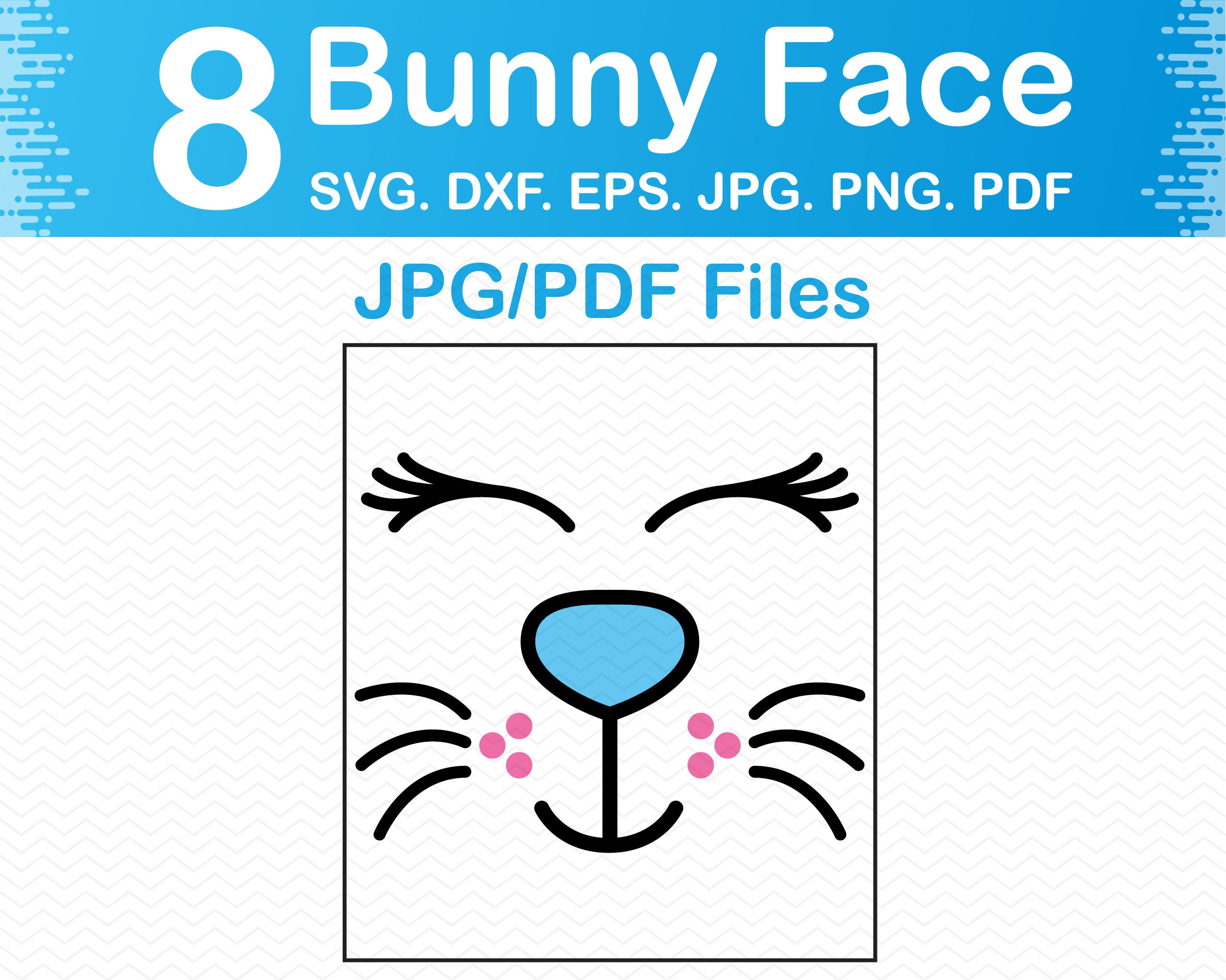 Bunny Svg Bunny Face Svg SVG Easter Bunny Svg Bunny Rabbit - Etsy