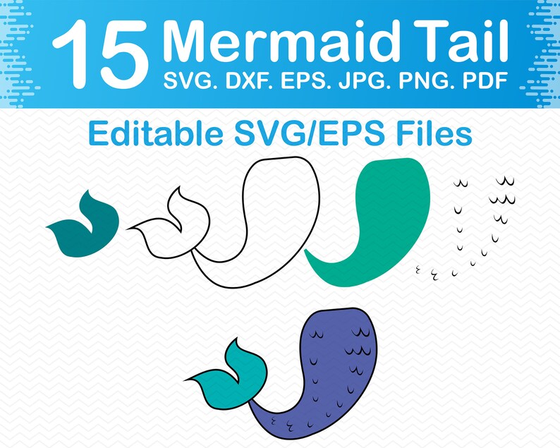 Download Mermaid tail svg Mermaid svg files for cricut Little ...