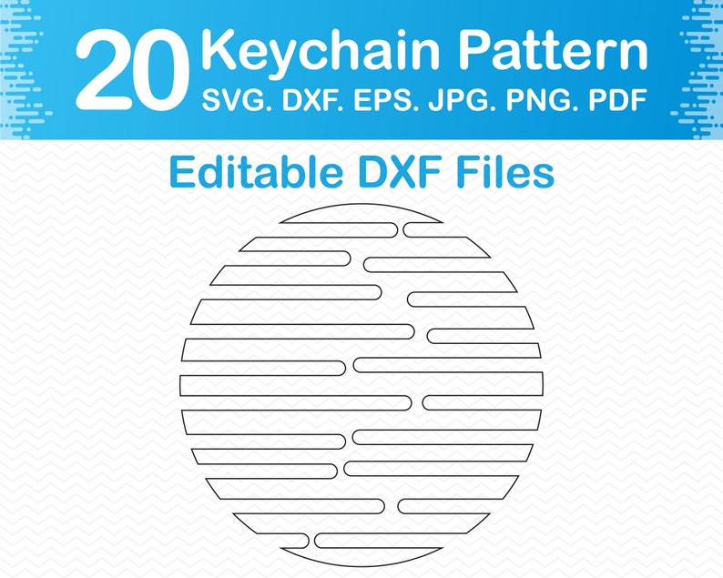 Keychain Svg Pattern Svg Designs Keychains Svg Files for - Etsy