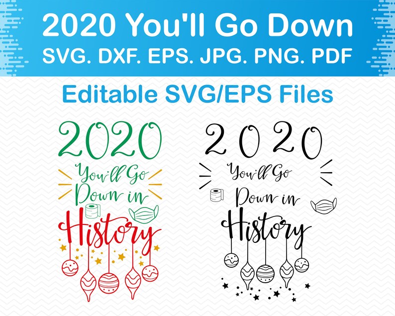 Download 2020 quarantine svg Merry christmas svg files Christmas | Etsy