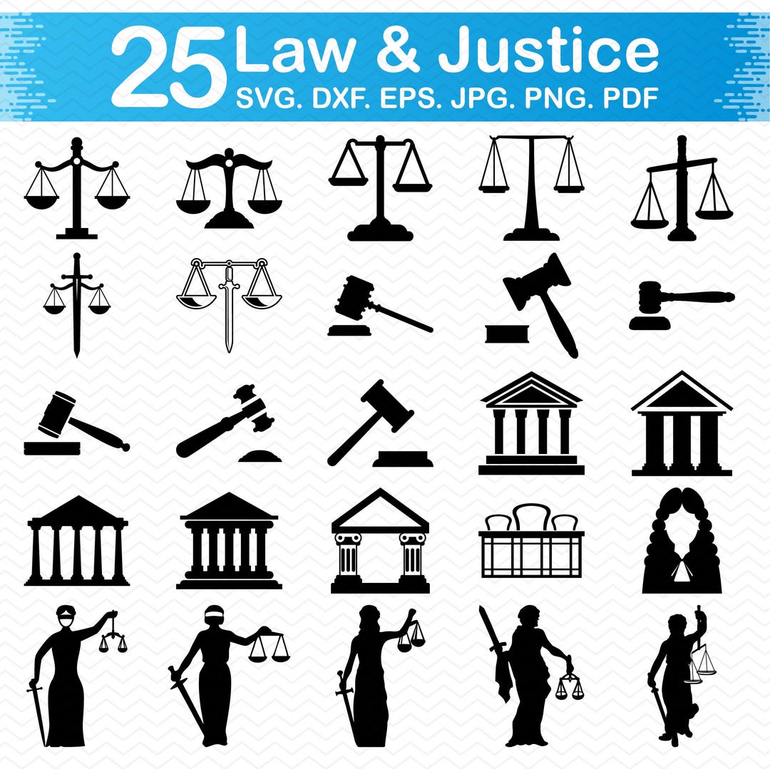 Justice Svg, Law Svg, Gavel Svg, Judge Svg, Lawyer Svg Files for Cricut ...