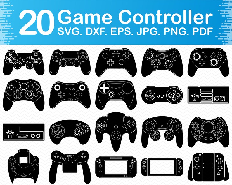 Download Game controller svg Gamer svg Gaming svg files for cricut | Etsy