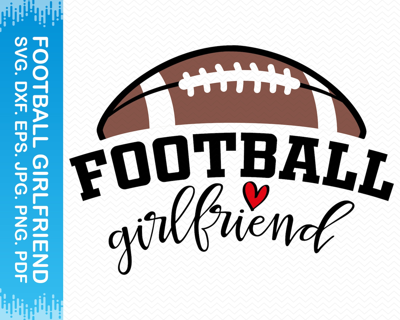 Football Girlfriend Svg Football Svg Game Day Svg Football Etsy