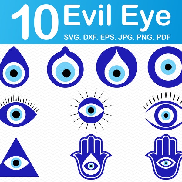 Evil eye svg, Evil eye png, Hamsa svg, Hamsa hand svg, Turkish evil eye svg, Celestial svg files for cricut, Mystic cricut svg silhouette