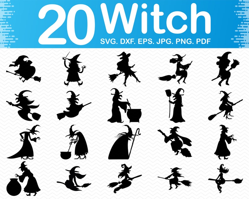 Download Witch svg Halloween horror svg Halloween svg bundle | Etsy