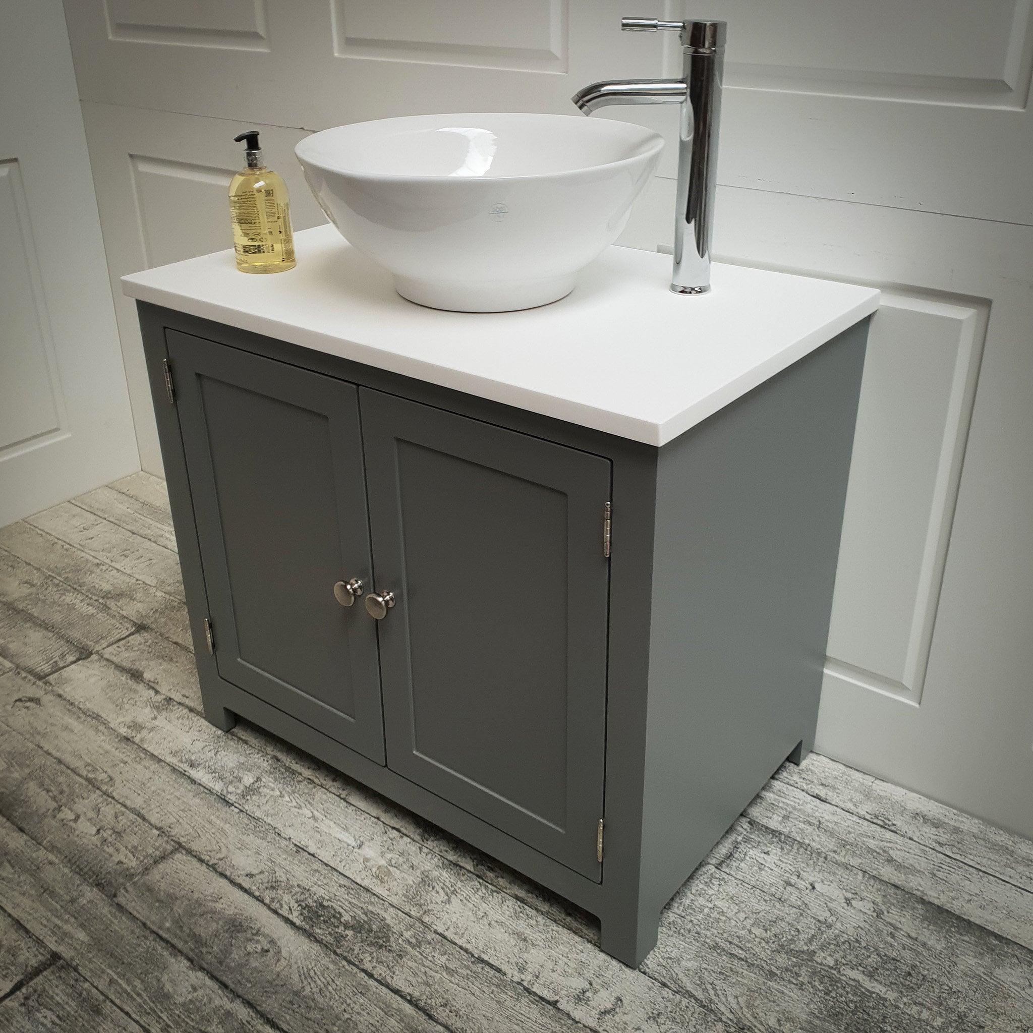 Iris Vanity Unit Single Sit-on Basin Any Colour Match - Etsy