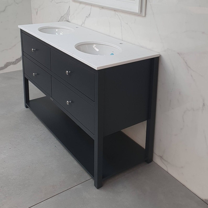 Ava Undermounted Vanity Unit Bathroom Washstand With Siton Basin Any