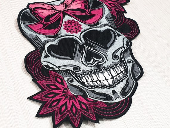 skull patches for jackets